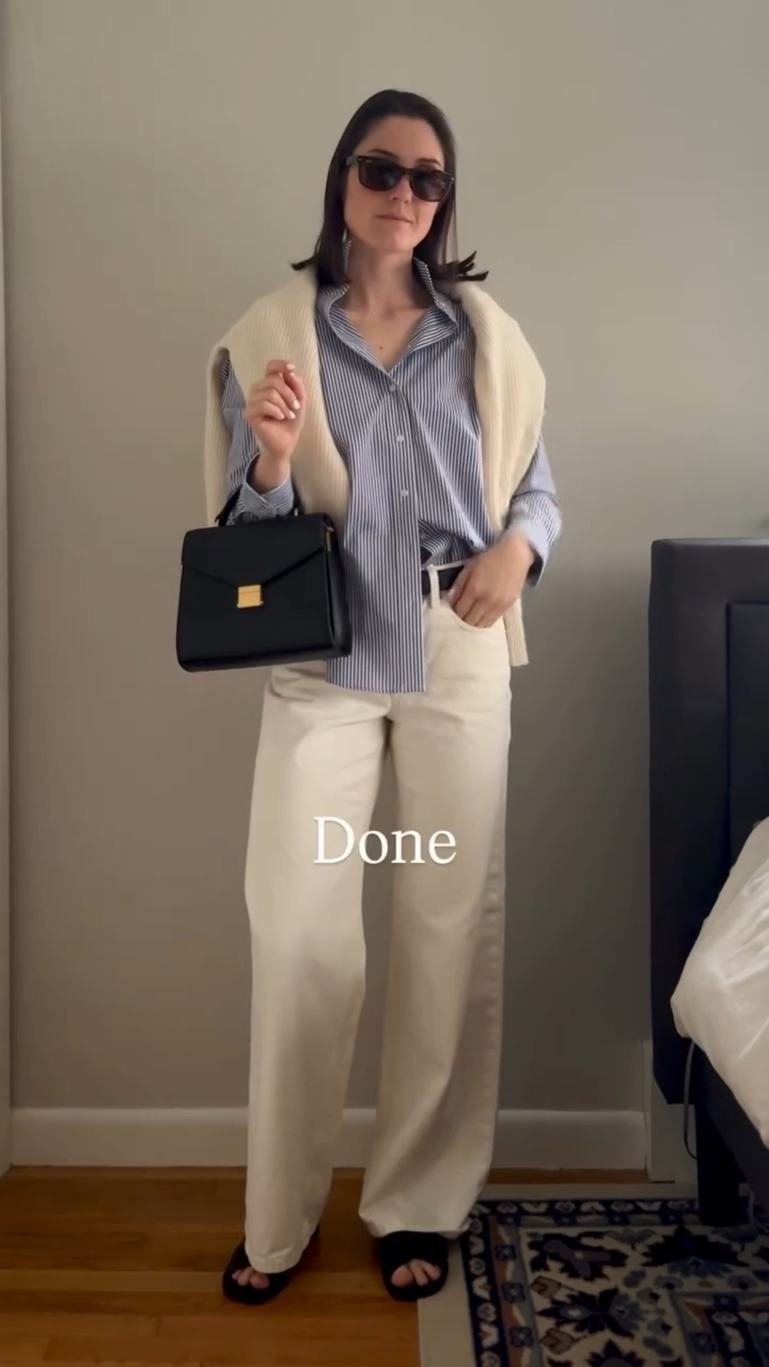 Update this outfit with me 🤍 do you like it before or after better?