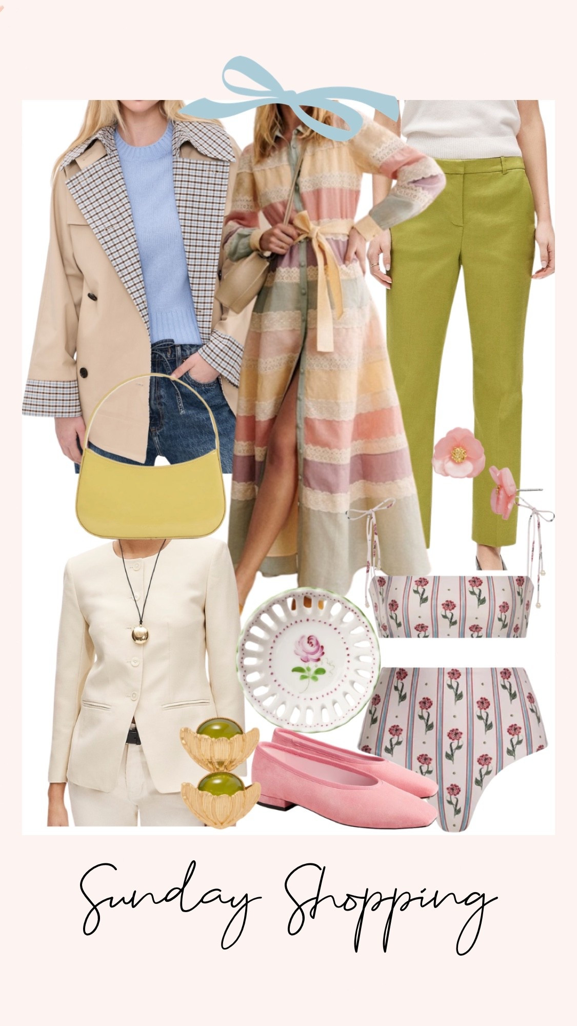 Spring outfits. Swimwear. Vacation outfit. Workwear. Easter dress. Trench coat 

#LTKgrwm #LTKootd #LTKSeasonal