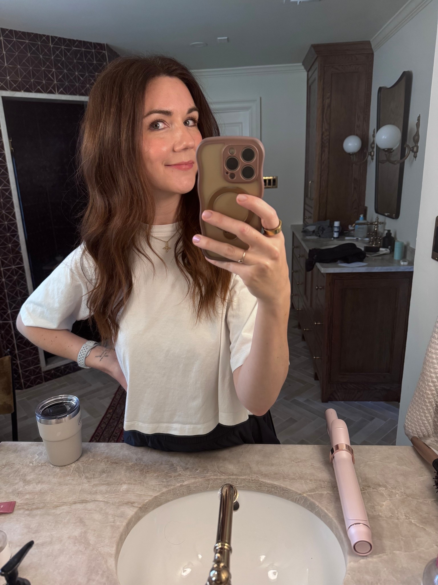 Hair products and tools I love. Shampoo, conditioner, heat protectant, bond repair, curling iron, hair dryer.

#LTKselfcare #LTKmomlife #LTKBeauty