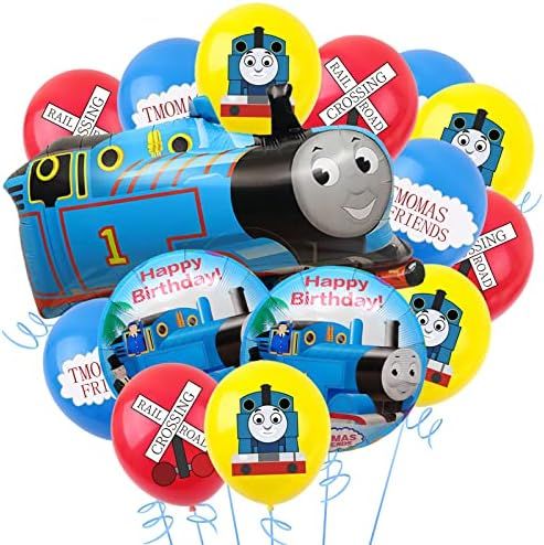 CYMYLAR Thomas the Train Party Supplies.Kids Birthday Party Decoration Supplies, Cute Train Balloons, Baby Shower Supplies, Birthday Party | Amazon (US)
