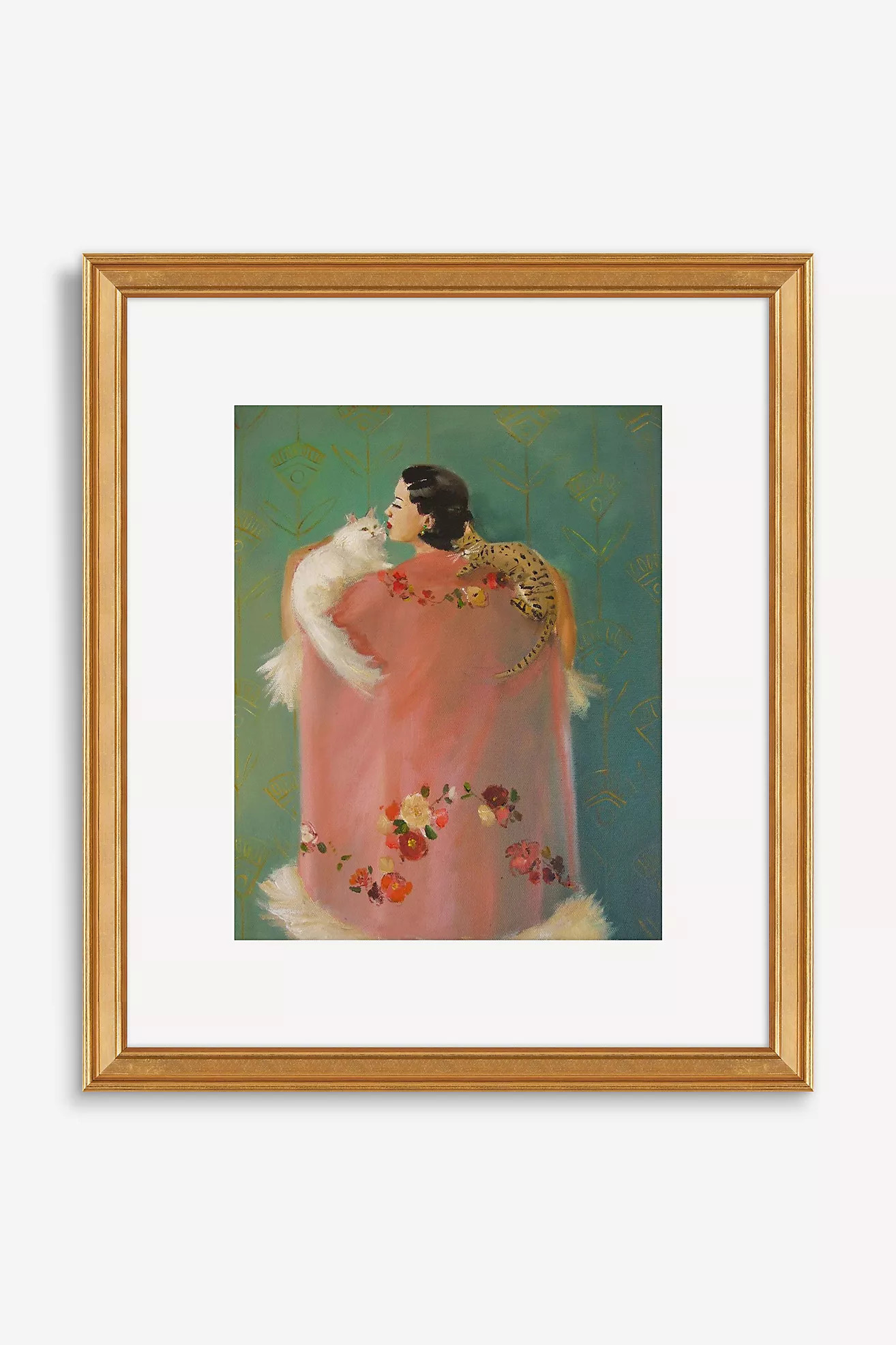 Miss Mink The Cat Countess Wall Art | Anthropologie (US)