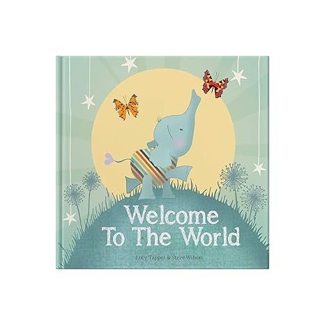 Welcome To The World: Keepsake Gift Book for the Arrival Of a New Baby      Hardcover – Picture... | Amazon (US)