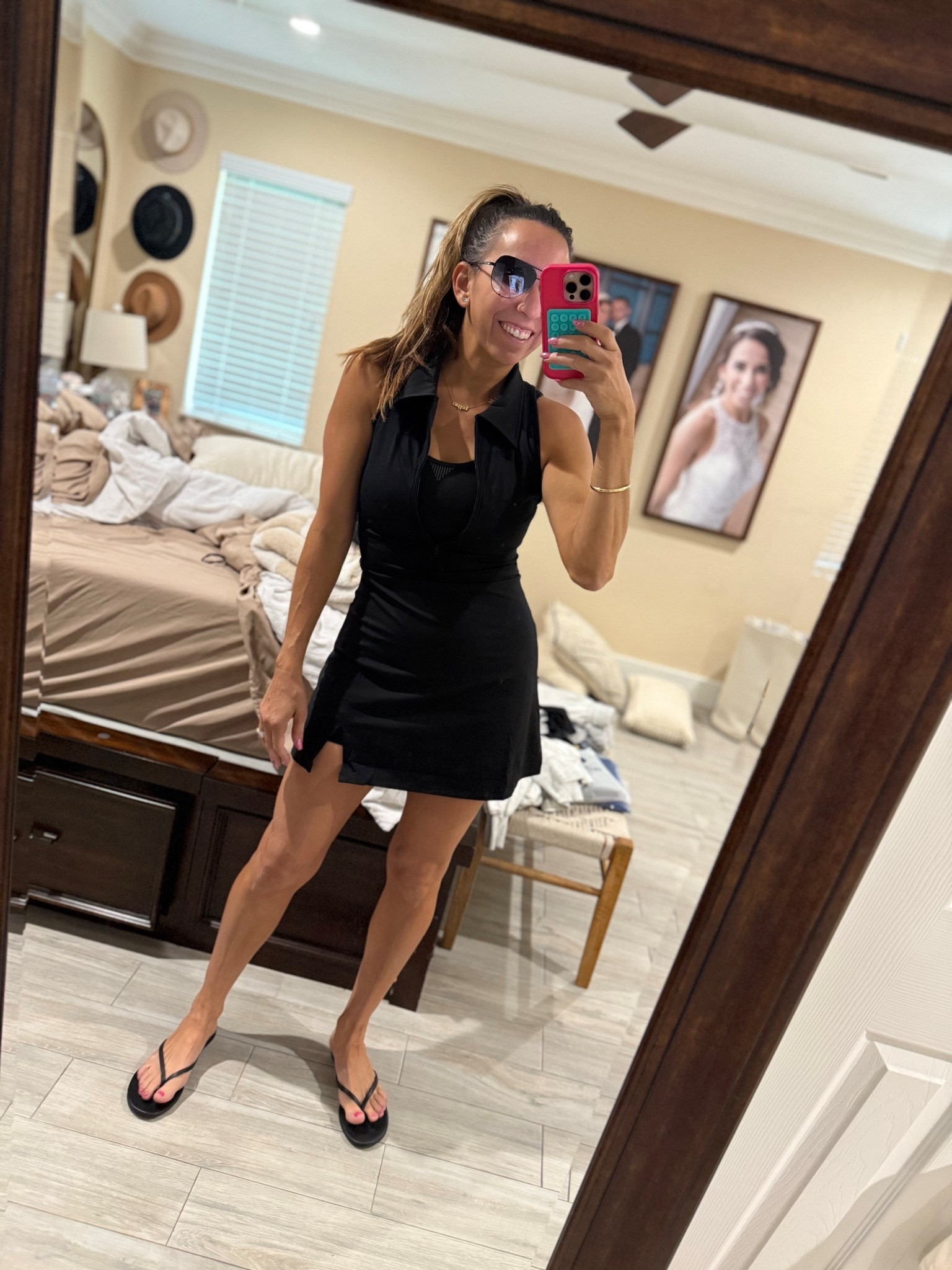 The best athletic dress. Built in shorts with adjustable zipper !
.
TTS wearing size medium 

#LTKActive #LTKFindsUnder100 #LTKStyleTip