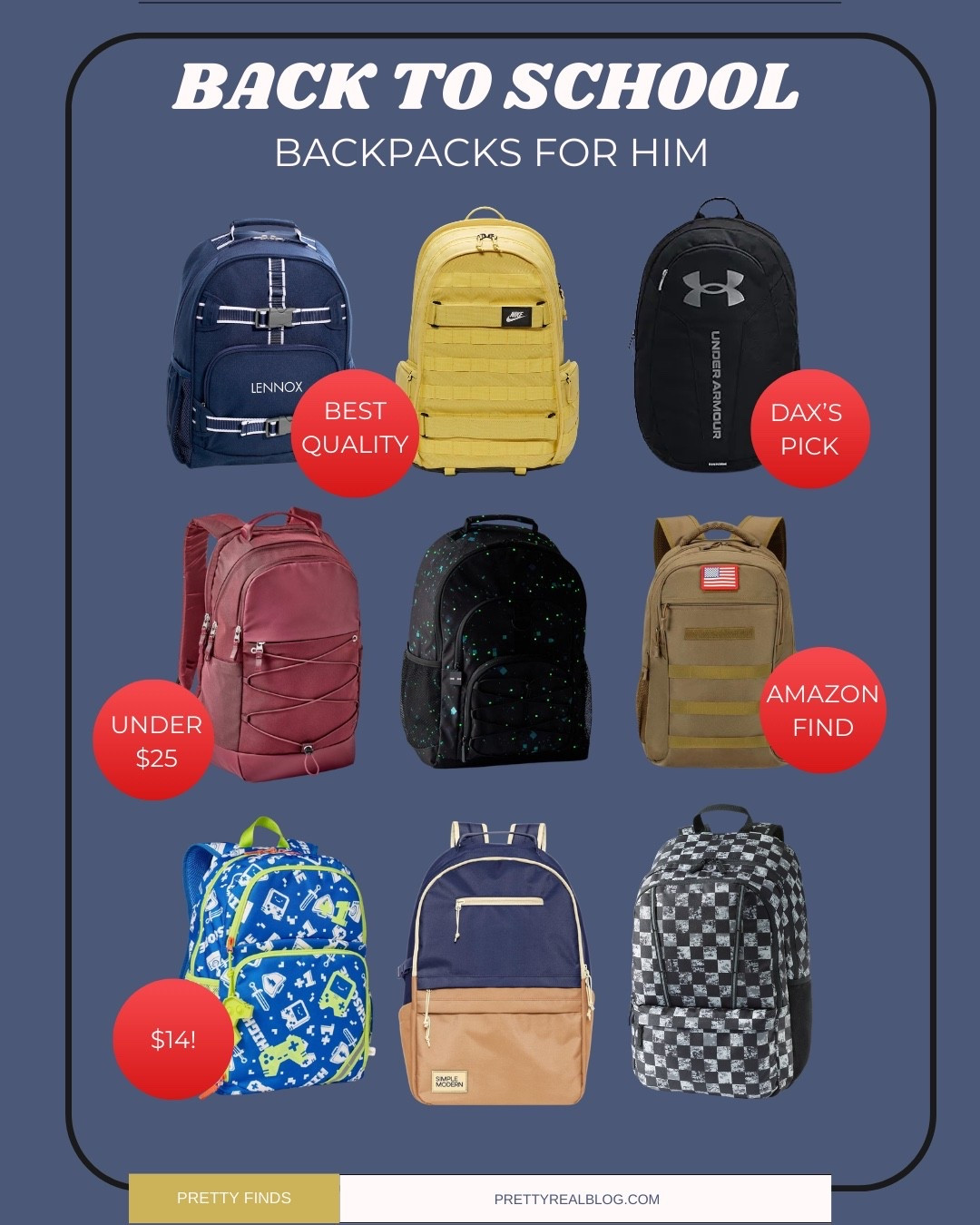 Backpacks for boys

#LTKSeasonal #LTKKids #LTKU