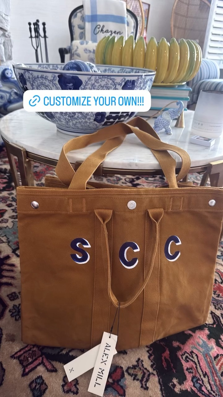 Customize your own tote! These are so popular right now 

 