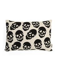 16x24 Knitted Skull Pillow | Marshalls