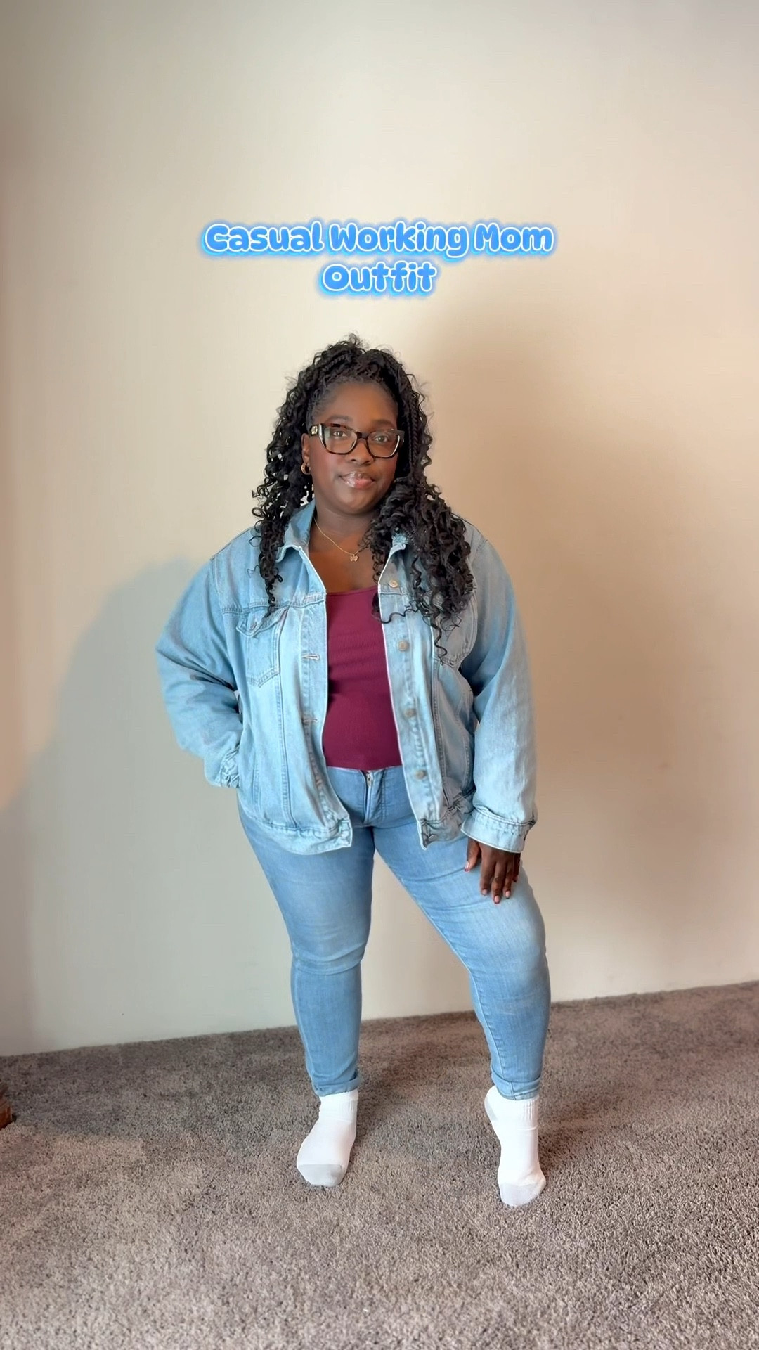 I love a simple denim on denim look


#LTKPlusSize #LTKmomlife #LTKootd