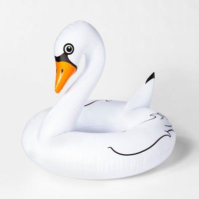 White Swan Pool Float White - Sun Squad™ | Target