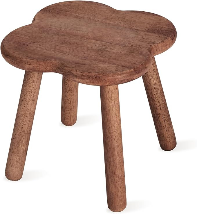 Wooden Step Stool for Adults Upgraded11.6inch Small Wooden Stool with Four Detachable and Assembl... | Amazon (US)
