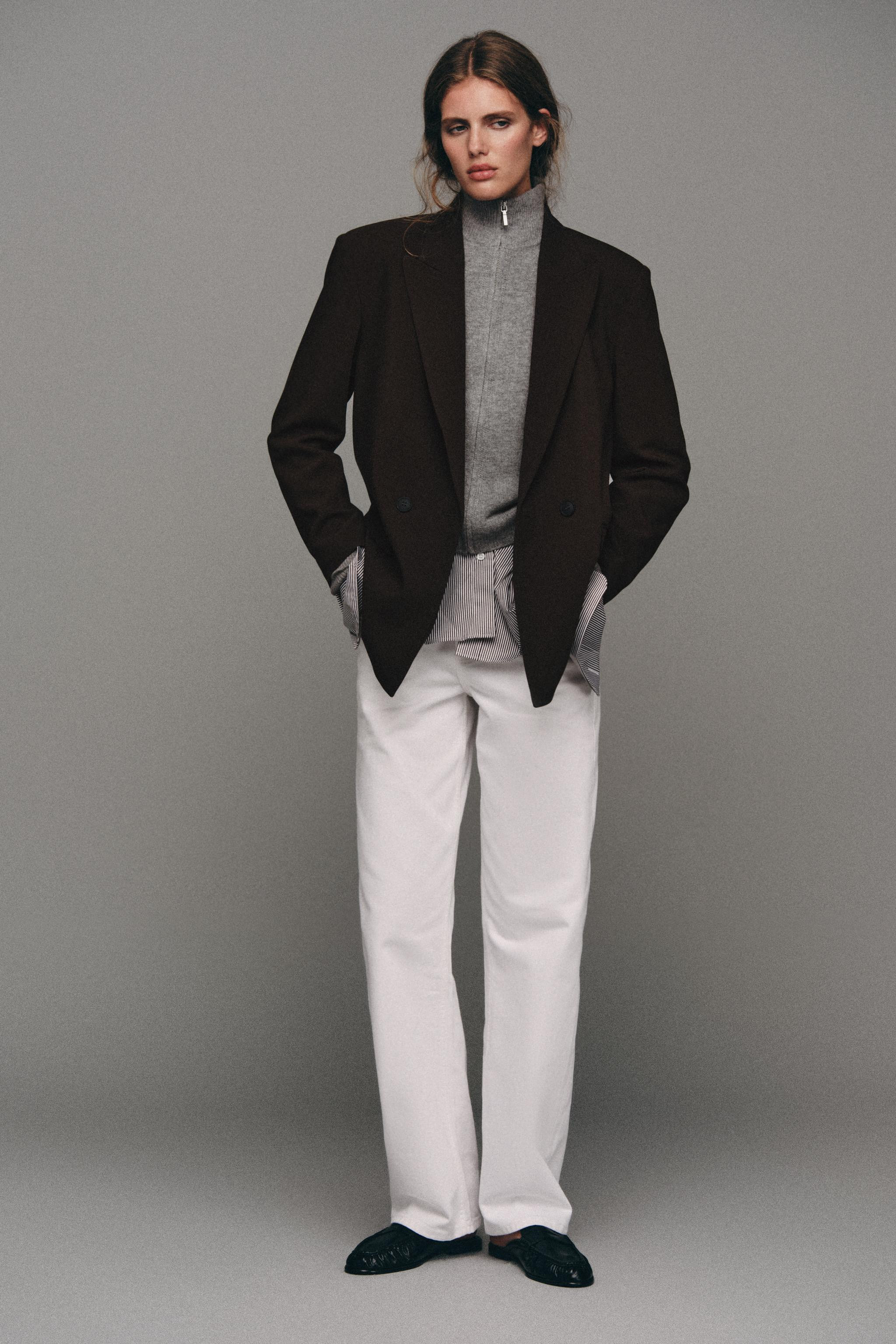 OVERSIZED DOUBLE-BREASTED BLAZER | Zara US