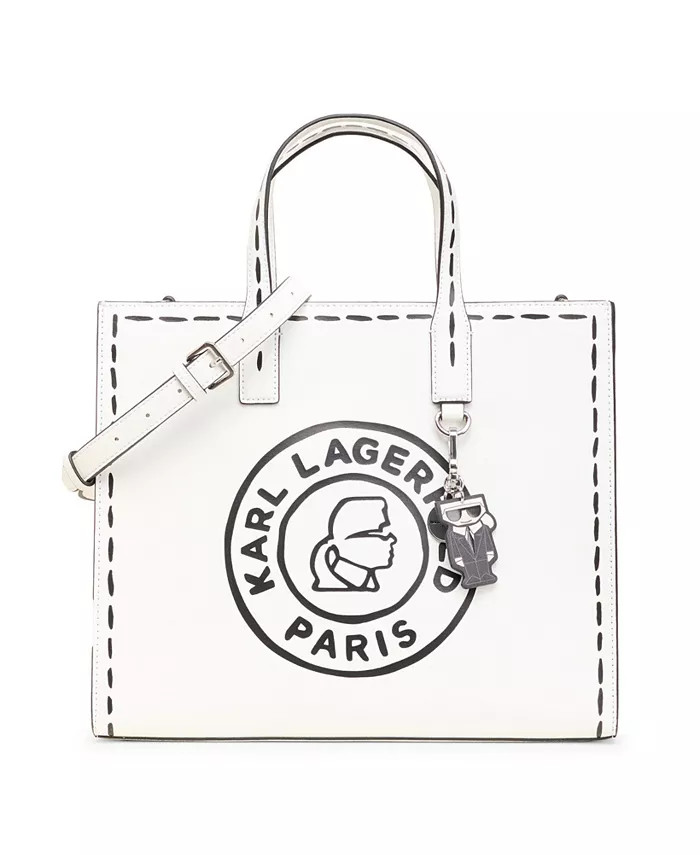 KARL LAGERFELD PARIS Nouveau Tote - Macy's | Macy's