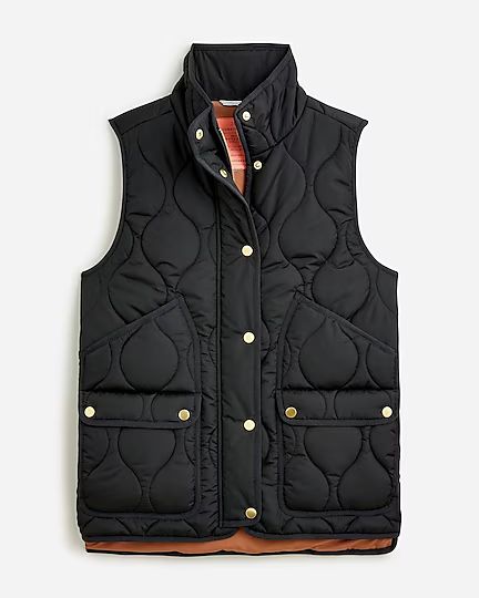top rated4.7(24 REVIEWS)New quilted excursion vest$79.50-$89.50$148.00Black$89.50$79.50Select A S... | J.Crew US