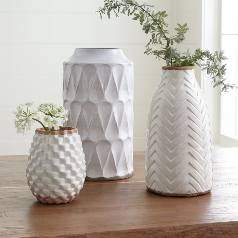 Kora Vase Arrangement | Crate and Barrel | Crate & Barrel