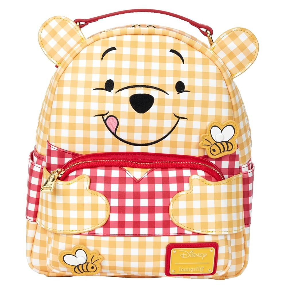 Loungefly DisneyWinnie The Pooh Gingham Mini Backpack | Amazon (US)