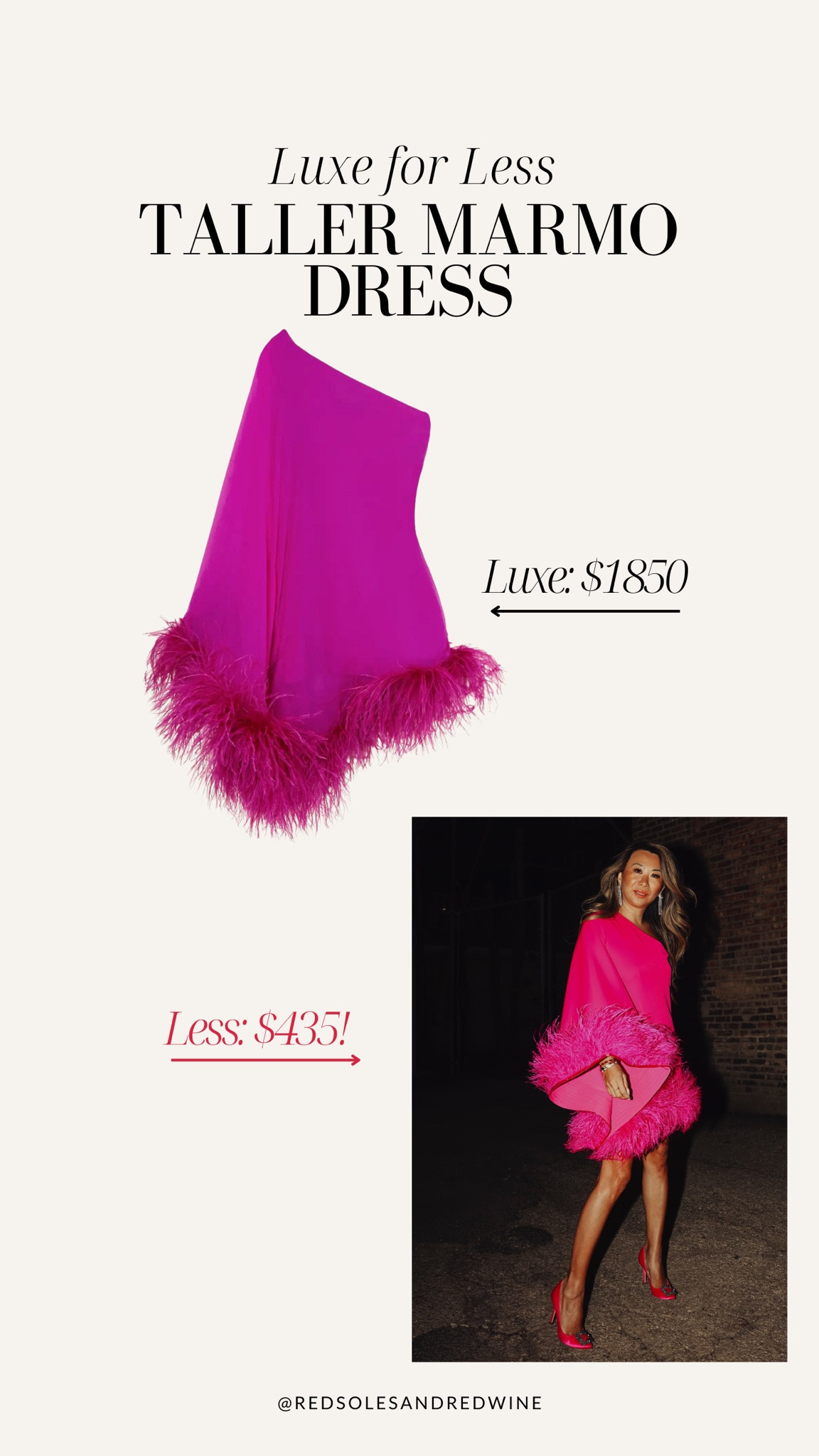 Luxe for less: Taller Marmo dupe dress! Designer dupe, feather dress

#LTKstyletip #LTKFind