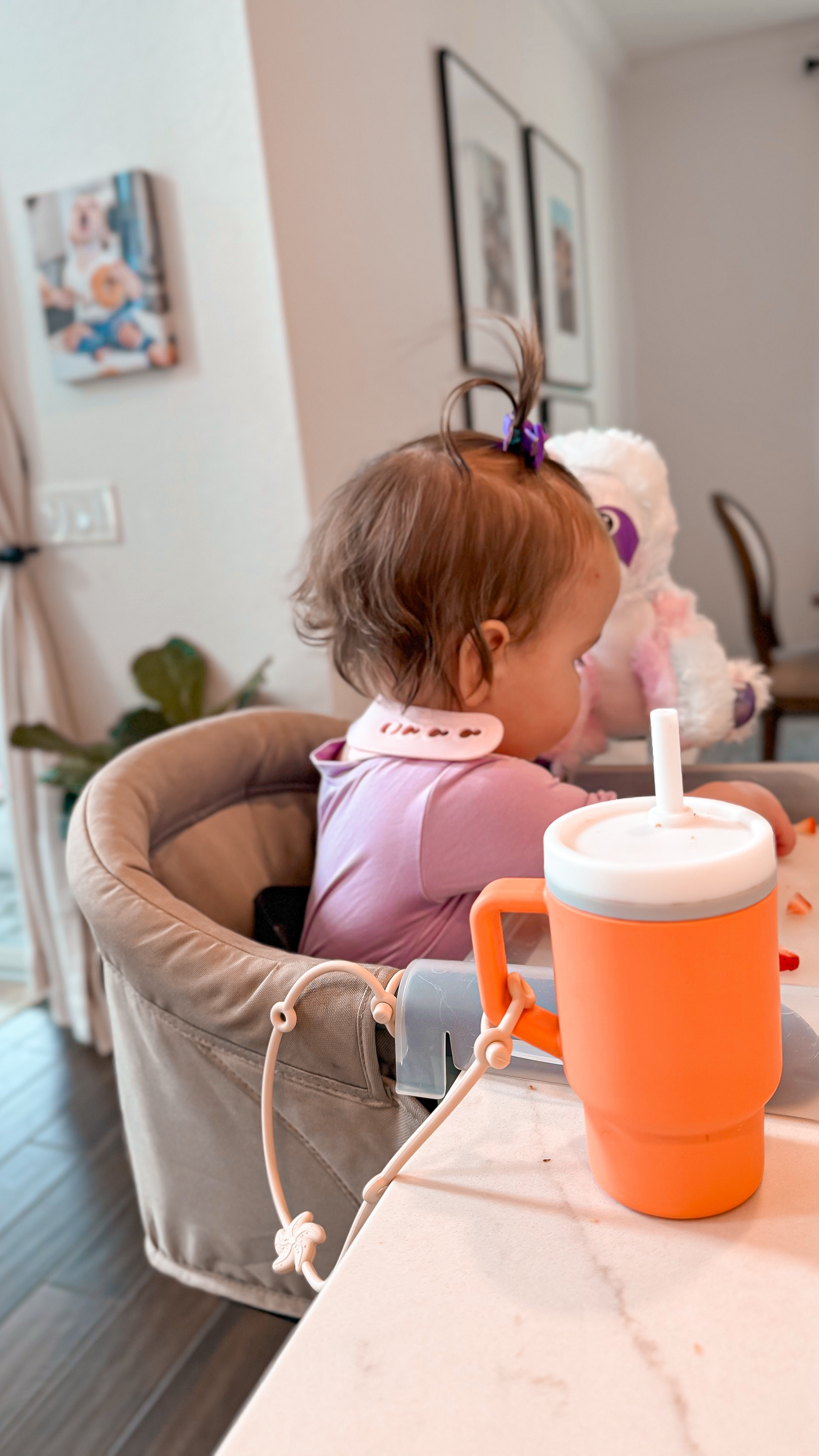 The rubber Bungee cord you need for a baby & toddler! I put these on everything, high chairs when we go out with her cup and toys on them, at home, stroller & car seat! 

#LTKBaby #LTKBump #LTKFamily