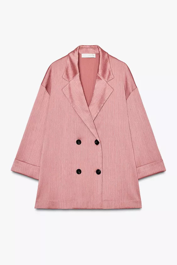 CREASED-EFFECT BLAZER | Zara UK