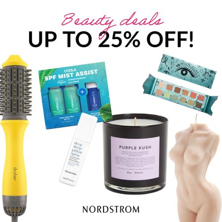 From today until March 12th you can score some AMAZING deals at Nordy’s! From drybar’s amazing brush, to Boy Smells and their relaxing scents…you’re in luck! 

#LTKbeauty #LTKunder50 #LTKSale