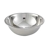 Winco MXBT-500Q Mixing Bowl, 5 Quart, Silver | Amazon (US)