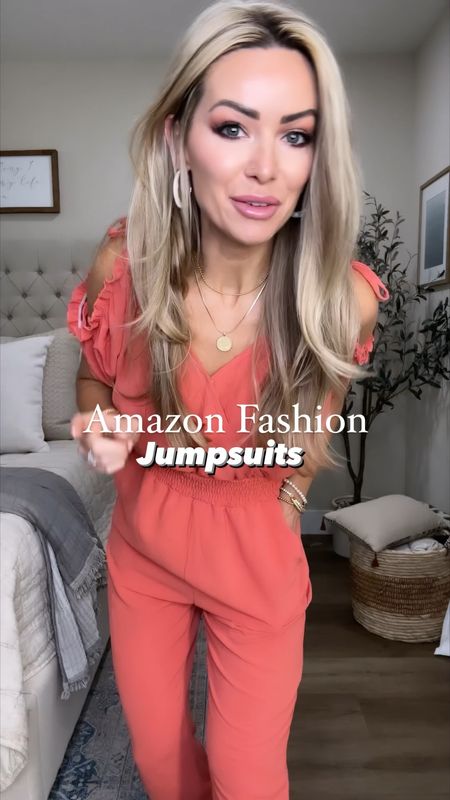 From casual chic to wedding-ready elegance, these jumpsuits from Amazon Fashion have got you covered! 😍✨ #FashionTryOnHaul #JumpsuitLove

#LTKFind #LTKsalealert #LTKunder50
