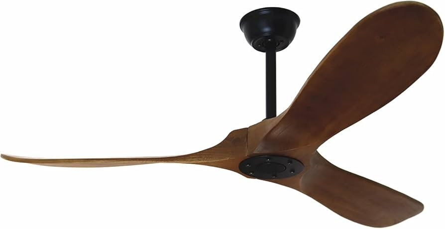 Goozegg 52-inch Outdoor Ceiling Fan No Light Remote Control, 3 Balsa Wood Blades, Energy Efficien... | Amazon (US)