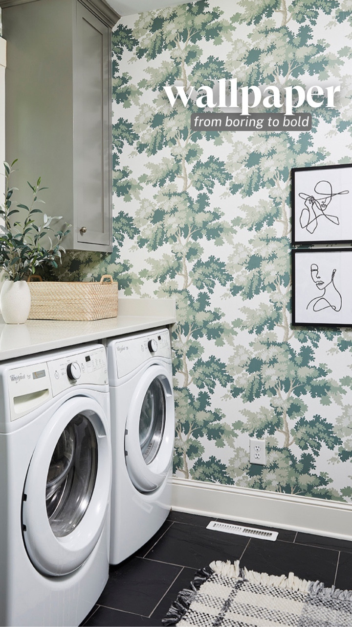 My laundry room went from boring to BOLD thanks to one thing—wallpaper! And this botanical print comes in not just green, as shown, but in several other colors which I’ve linked. AND they’re all on sale for Way Day at Wayfair.

#LTKHome #LTKFindsUnder100 #LTKSaleAlert