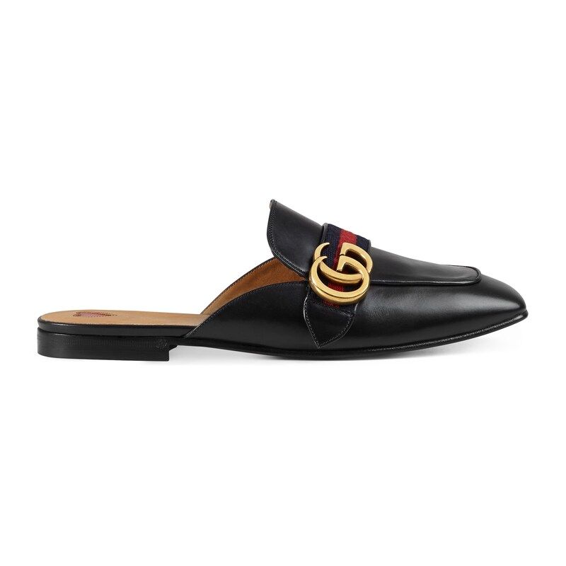 Leather slipper | Gucci (UK)