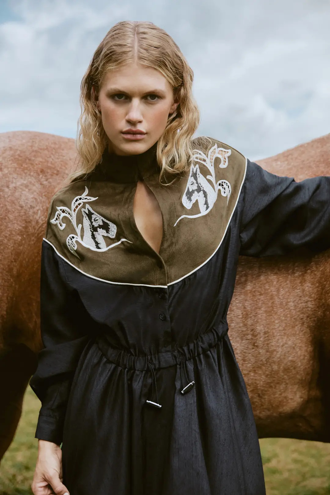 Western Midi Dress | Rent the Runway