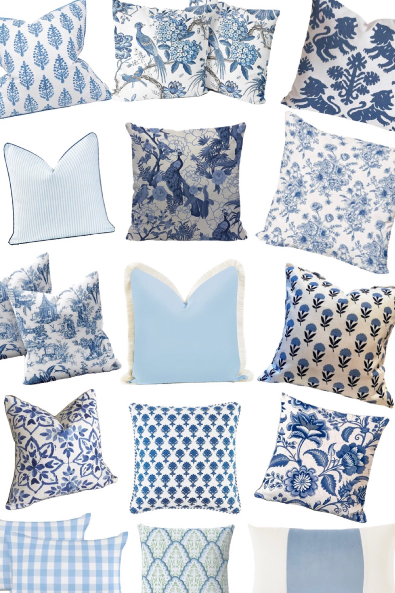 Blue Amazon Grandmillenial Throw Pillows!!! 💙

blue and white forever chinoiserie chic coastal grandmother coastal grandaughter blue and white home decor Grandmillenial coastal girlie summer I turned pretty southern home colorful home 

#LTKhome #LTKFind #LTKstyletip