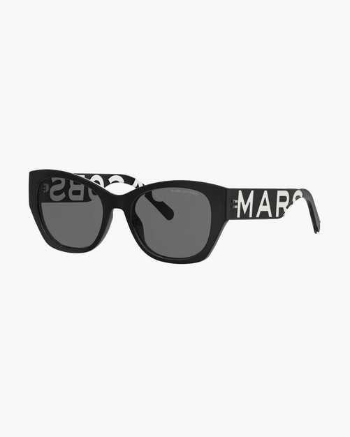 the bold logo square cat eye sunglasses | Marc Jacobs