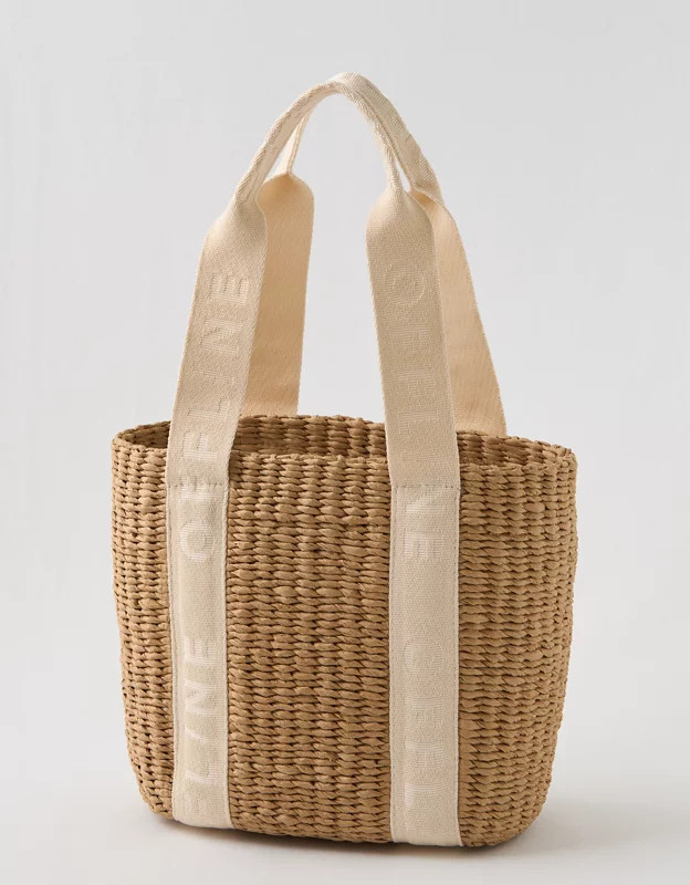OFFLINE By Aerie Rafia Mini Bag | Aerie