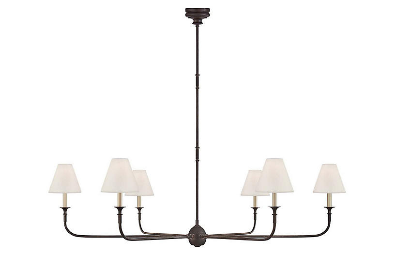 Piaf Grande Chandelier - Aged Iron | One Kings Lane