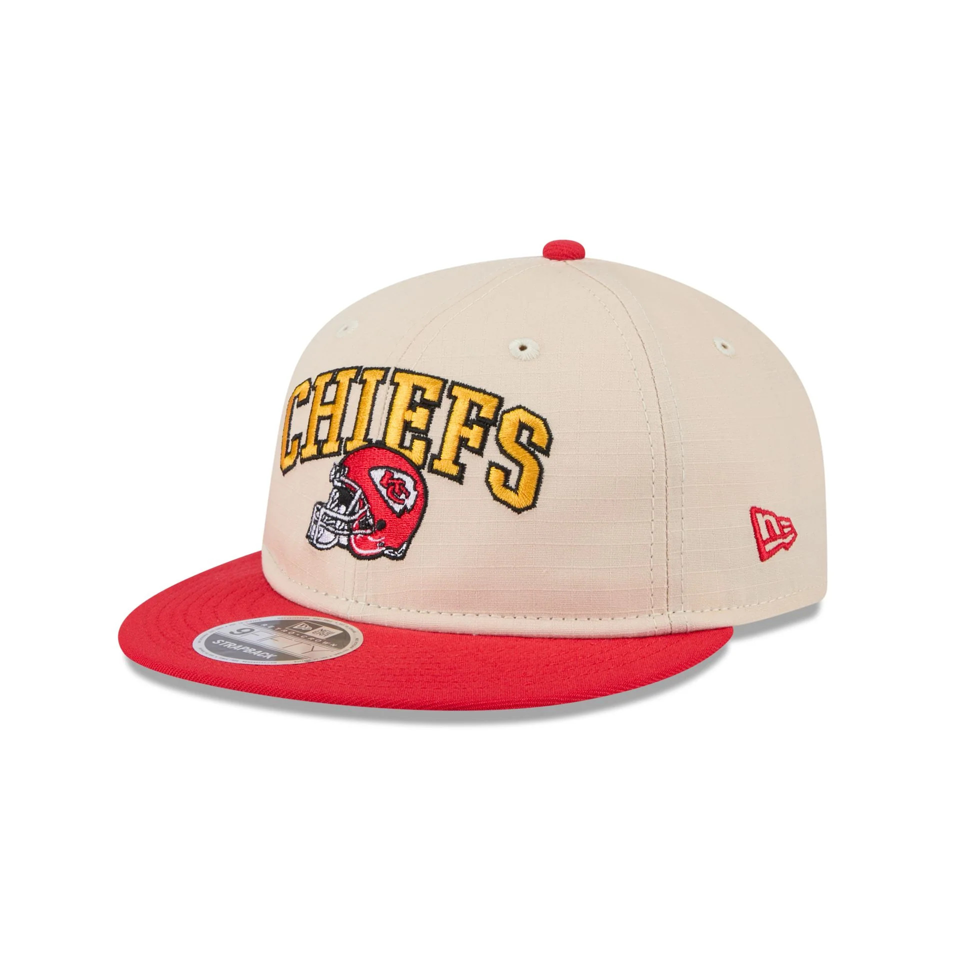 Kansas City Chiefs Historic Helmet Retro Crown 9FIFTY Snapback Hat | New Era