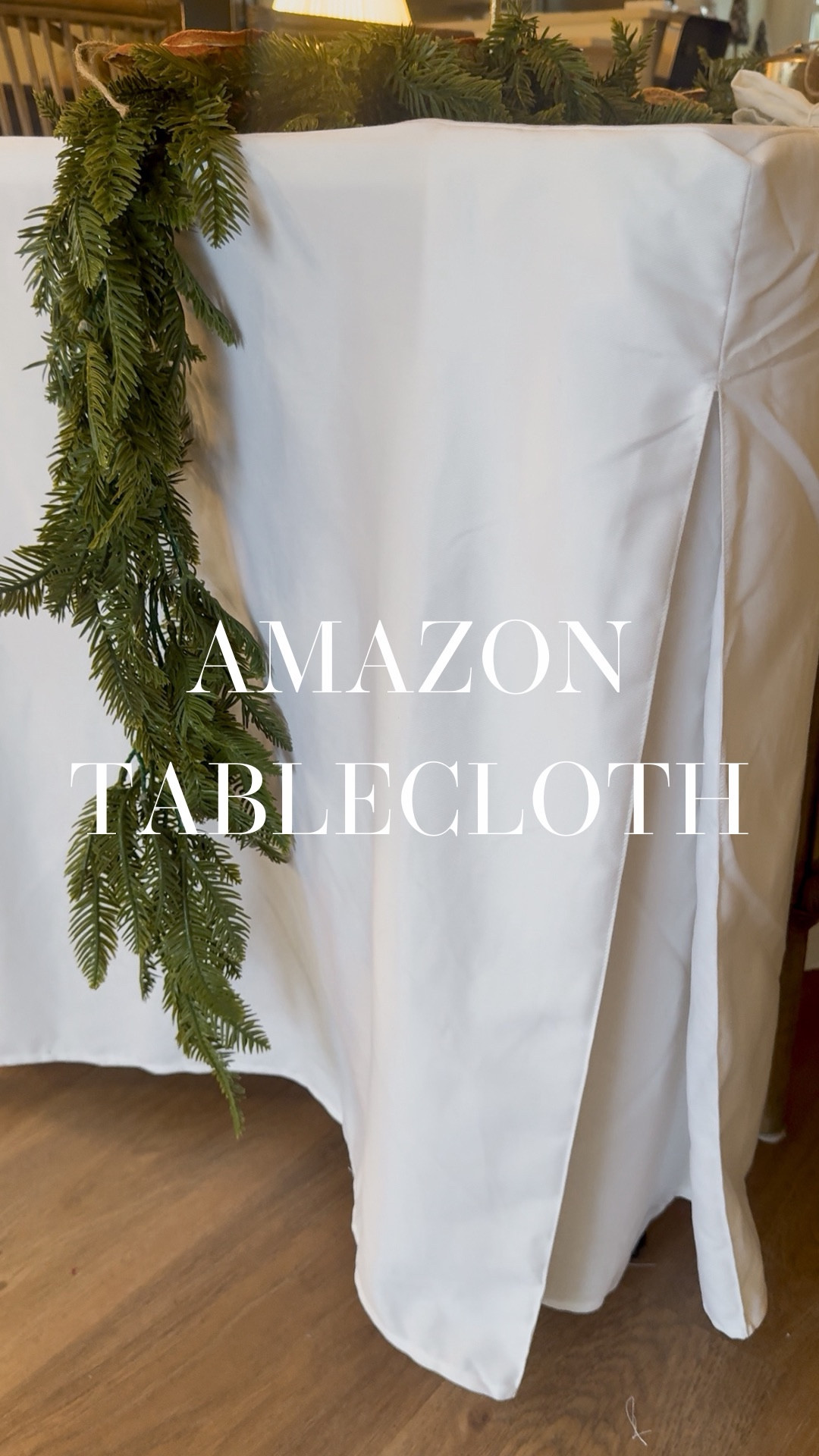 $25 tablecover for your plastic folding table for overflow seating for holiday hosting! Grab it on my Amazon storefront 

#LTKHoliday #LTKParties #LTKFindsUnder50