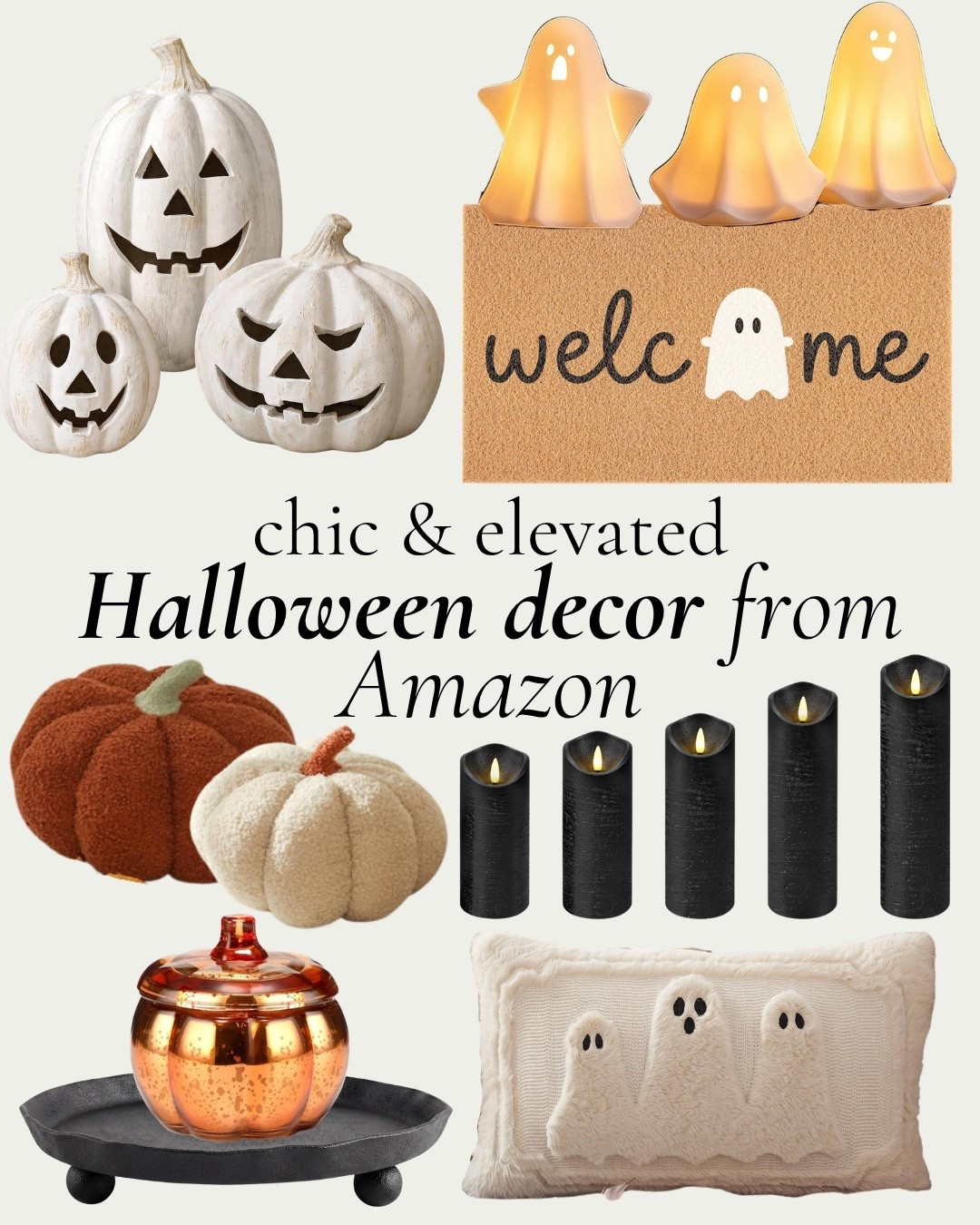 Elevated Halloween home decor pieces that feels chic and not tacky.

#LTKHome #LTKSeasonal