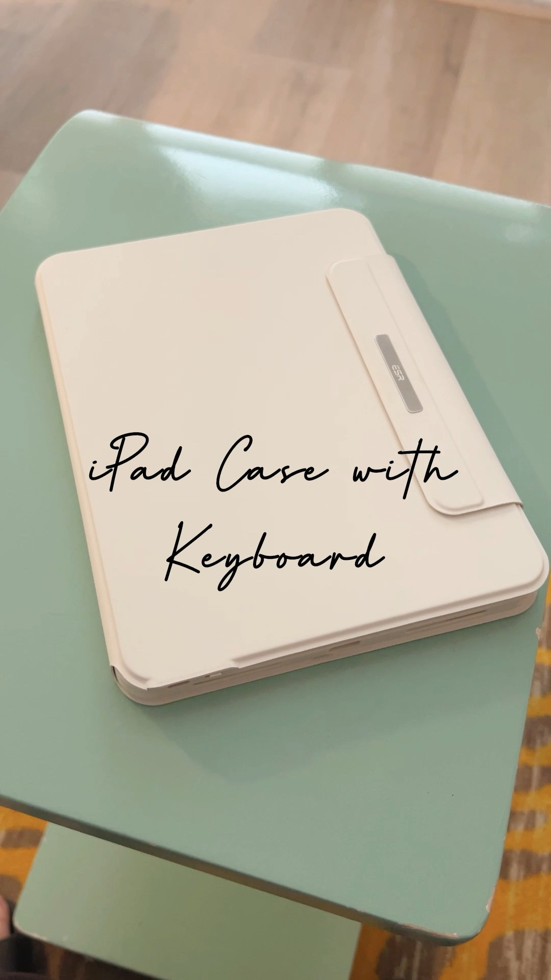 LOVE this iPad case! Great quality especially for the price! You can display your iPad horizontally or vertically, and it has a protective case that stays on it at all times if you don’t want to use the keyboard! Comes in black or white! 

#LTKfindsunder100 #LTKtravel