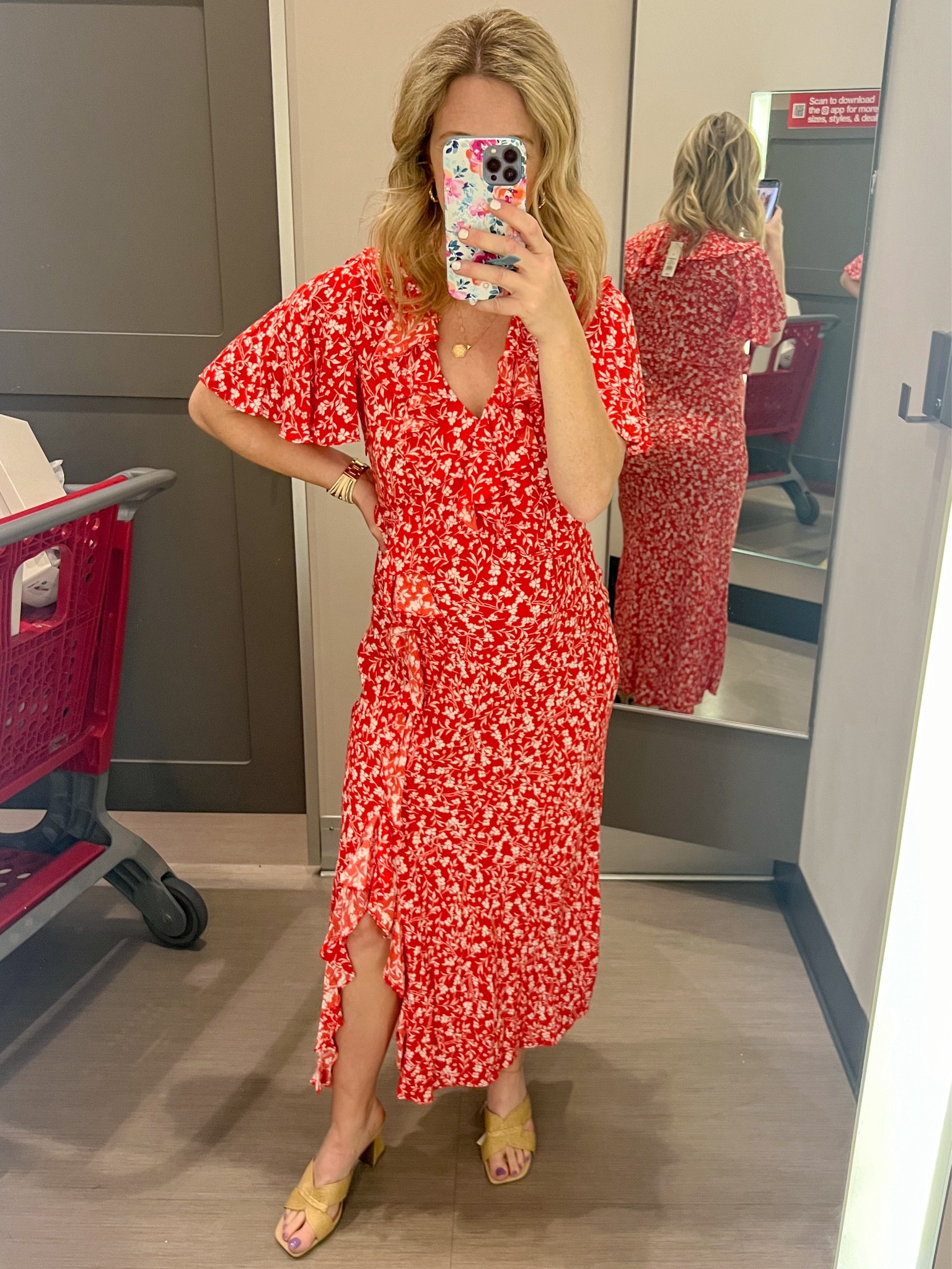 Target Circle Week
Ruffle shirt sleeve maxi dress 
Heels 

#LTKshoecrush #LTKsalealert #LTKfindsunder50