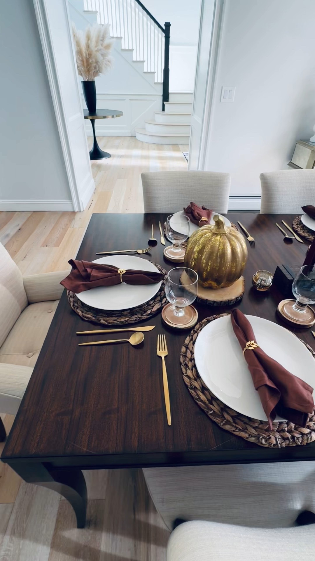 Beautiful Thanksgiving Tablescape. Everything From Amazon!  🤎🦃

#LTKOver40 #LTKSeasonal