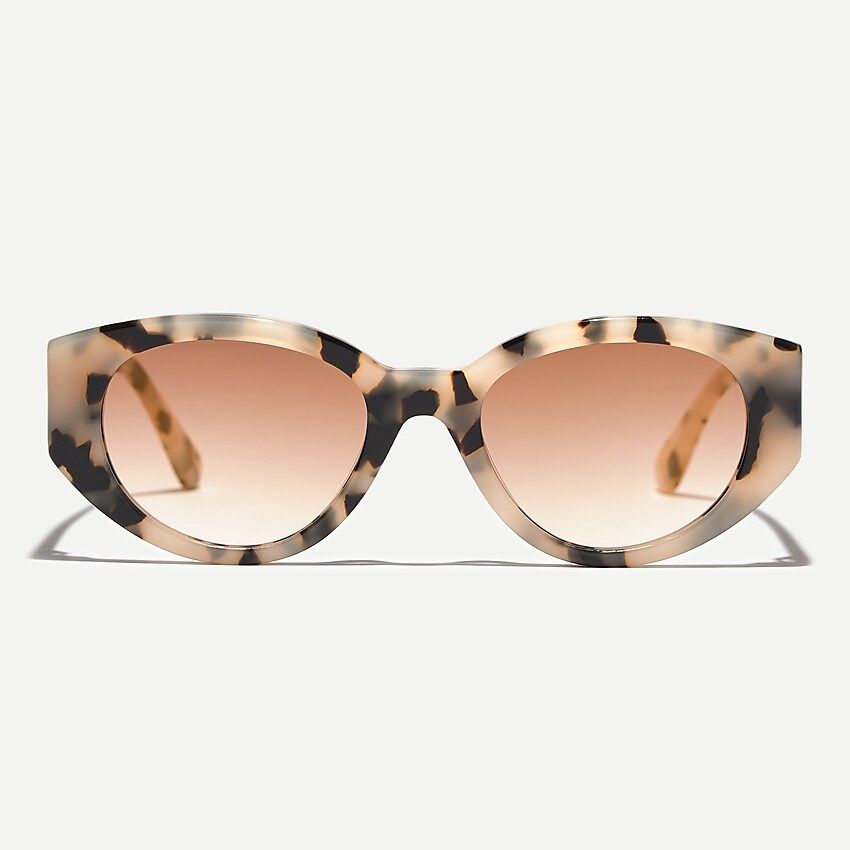 Mod rounded cat-eye sunglasses | J.Crew US