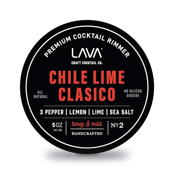 LAVA Premium Chile Lime Clásico Cocktail Rimmer 5oz, All Natural Bloody Mary Rimmer, Michelada R... | Amazon (US)