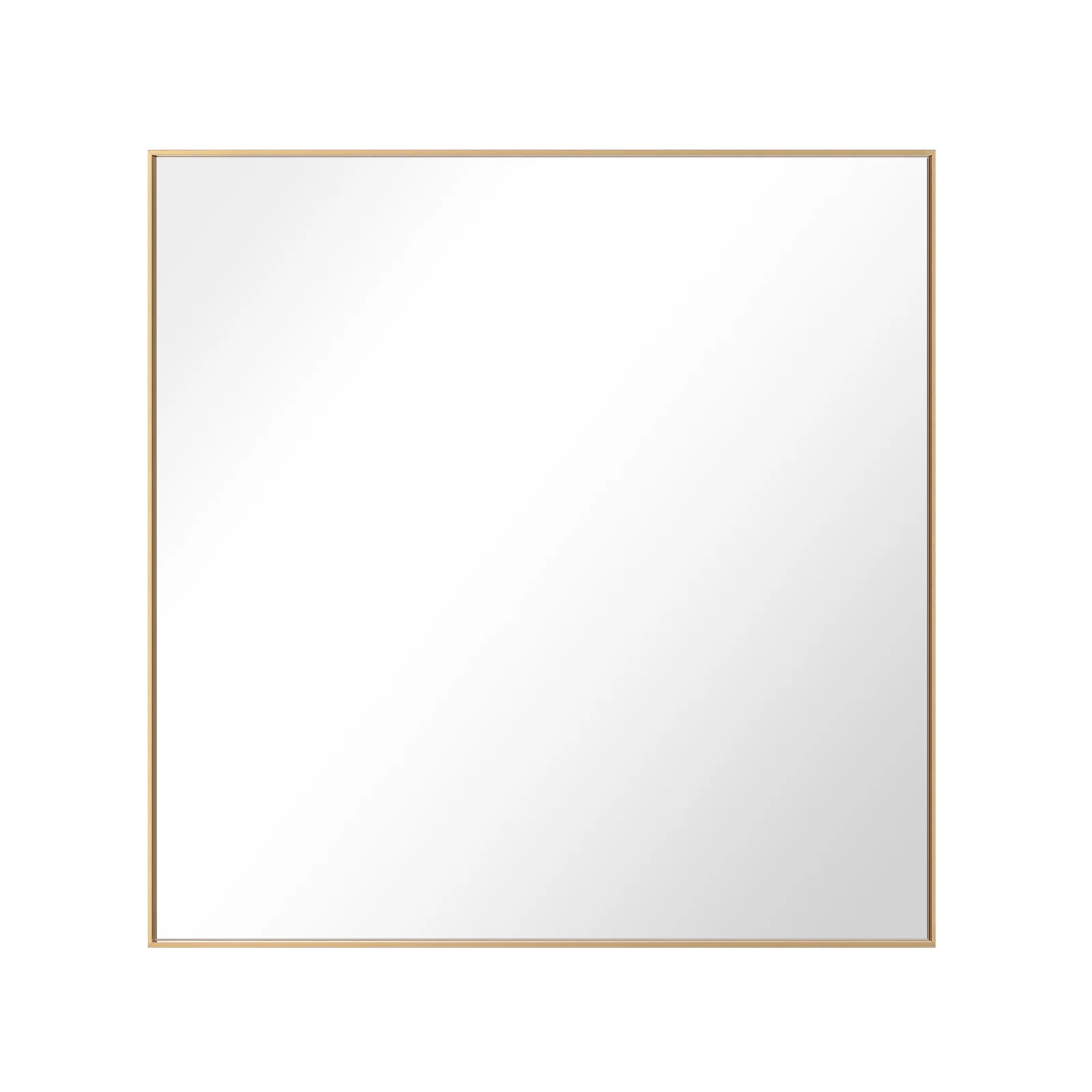 Silvijo Modern & Contemporary Metal Wall Mirror Rectangle Bathroom Vanity Mirror | Wayfair North America