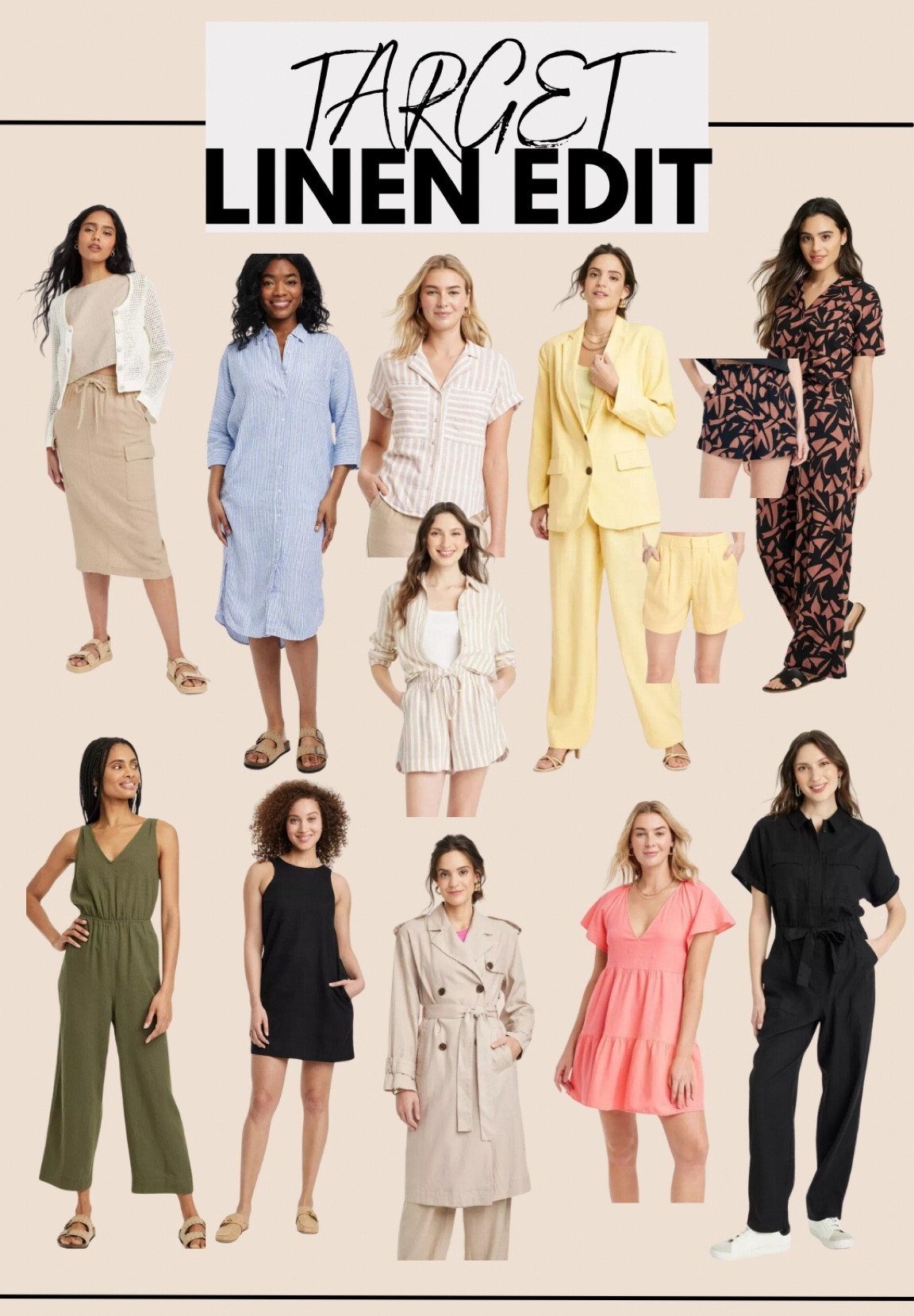 Target linen edit🤍
Trending: linen 

#LTKfindsunder50 #LTKstyletip #LTKworkwear