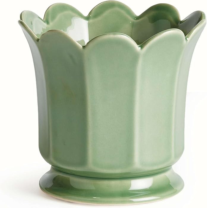 Napa Home & Garden Maline Footed Pot Small Small Green | Amazon (US)