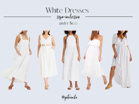 White dress, white dresses, summer dresses, summer dress, Nordstrom, size-inclusive, plus size, midsize, mid-size, midsize white dress, plus size white dress

#LTKunder100 #LTKSeasonal #LTKstyletip