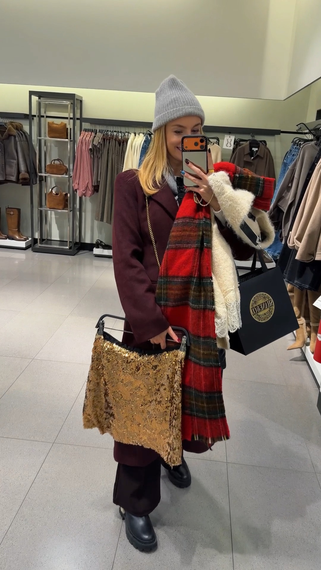 My latest Zara haul! 

Plaid scarf • sequin skirt • lace jumper 

#LTKHoliday #LTKdayinmylife #LTKFindsUnder100