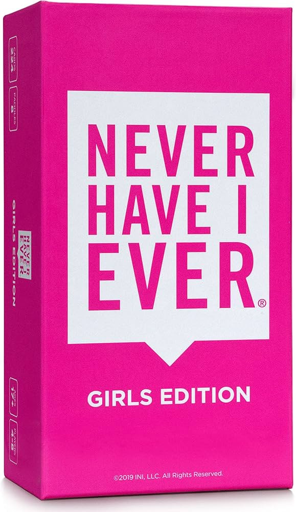 Never Have I Ever Girls Edition Adult Party Games: Fun-Filled Card Games for an Unforgettable Gam... | Amazon (US)