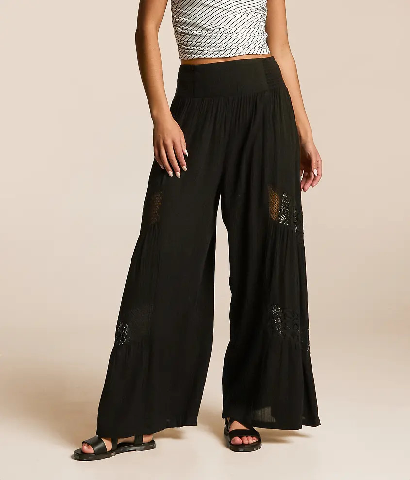 Crochet Beach Pant | Buckle