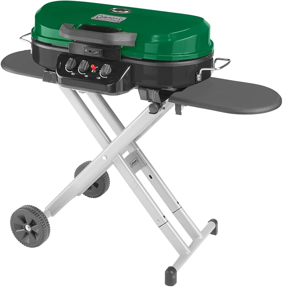 Coleman Gas Grill | Portable Propane Grill | RoadTrip 285 Standup Grill, Green | Amazon (US)