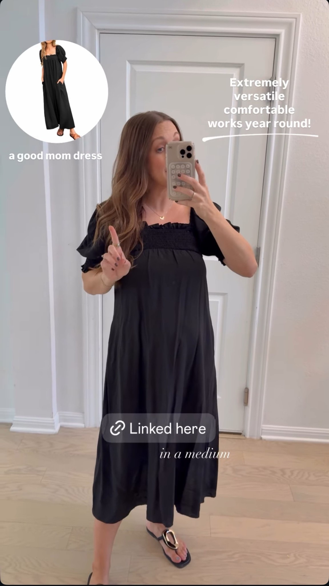 Great mom dress! Versatile, comfortable, and works year round! In a medium 

#LTKFindsUnder50 #LTKSeasonal #LTKBump