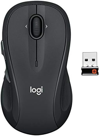 Logitech M510 Wireless Computer Mouse for PC with USB Unifying Receiver - Graphite | Amazon (US)